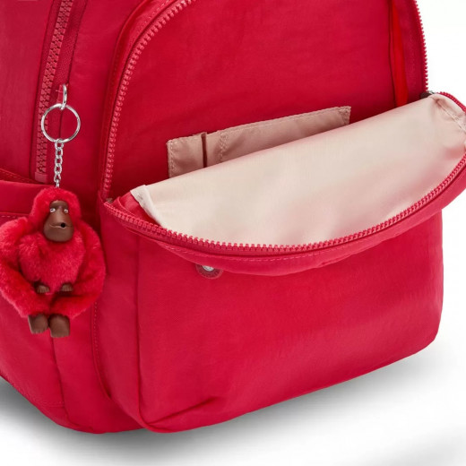 Kipling Seoul Backpack, True Pink Color