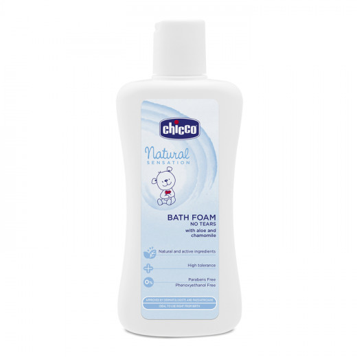 Chicco Bath Foam Nat Sens, 200 Ml