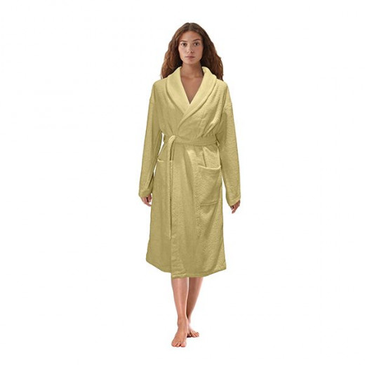 Nova home luna bathrobe, yellow color