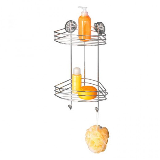 Wenko Milazzo Vacuum-Loc Rack, 2-Tier, Large