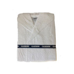 Cannon plain bathrobe, cotton, white color