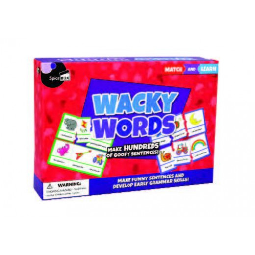 Spicebox Match And Learn Wacky Words