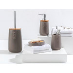 Madam Coco Cera  Bathroom Set, Grey Color, 4 Pieces