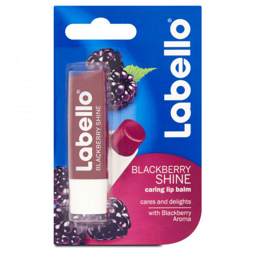Labello Blackberry Toning With Gloss Lip Balm, 4.8 Gram