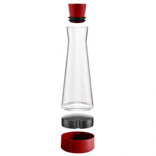 Tefal Flow Slim Friends Carafe, Red Color, 1 Liter