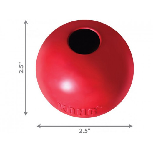 Kong Ball, Red Color, Medium/ Large Size