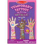 Melissa and Doug Temporary Tattoos, Metallic