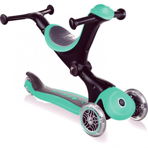 Globber Go Up Deluxe Convertible Scooter, Blue Color