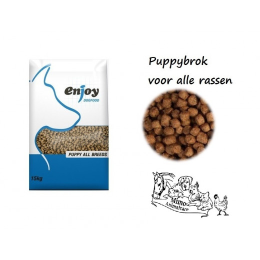 Enjoy Puppy All Breeds Dog Food ,15 Kg