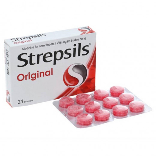 Strepsils Original Lozenges, 24 Pieces