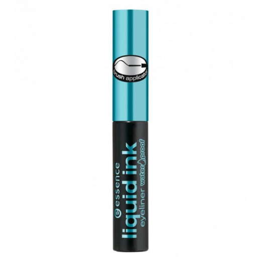 Essence Waterproof Liquid Eyeliner, Black Color, 3 Ml