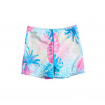 Boys Swim Shorts, Floral Tropical Design