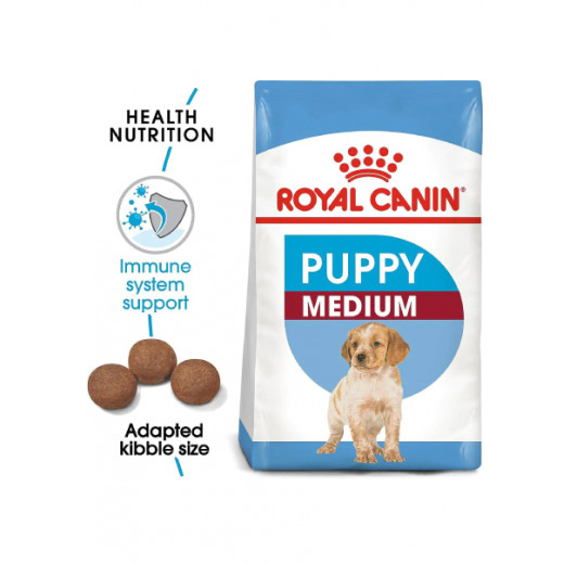 Royal Canin Puppy,  Medium, 15kg