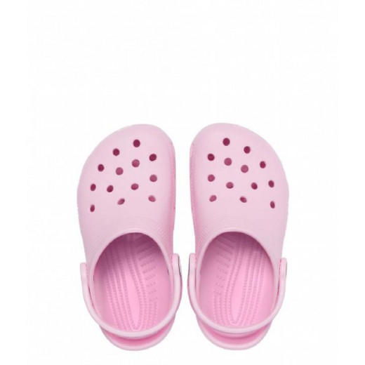 Crocs Classic Kids Clog, Pink, Size 29-30