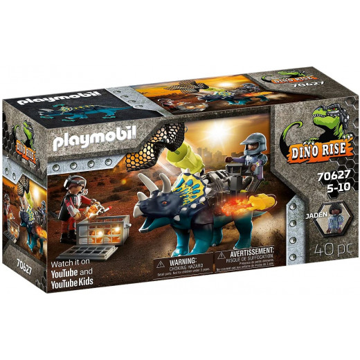 Playmobil Dino Rise Triceratops, Battle for the Legendary Stones