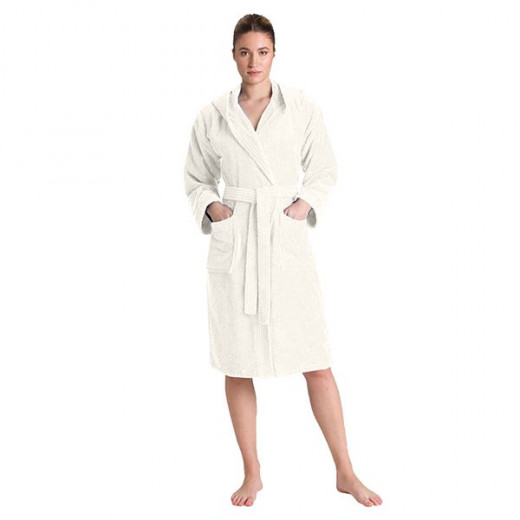 Cannon Plain Bathrobe Cotton, Beige Color