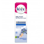 Veet Hair Removal Cream With Alo Vera for Sensitive Skin, 100 Ml