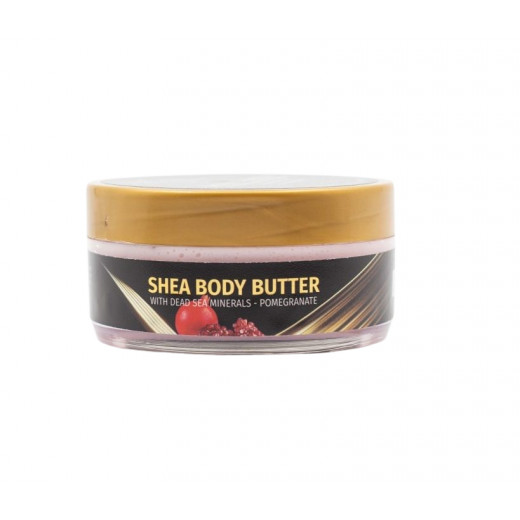 Dr. Safi Shea Body Butter With Dead Sea Minerals, Pomegranate Flavor, 150 Ml