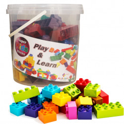 مجموعة مكعبات اللعب والتعلم للأطفال
