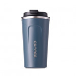 Stainless Steel Coffee Mug, Navy Color