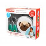 Skip Hop Zoo Table Ready Mealtime Set, Pug Design