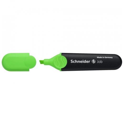 Schneider Job Text Marker, Refillable, Green Color