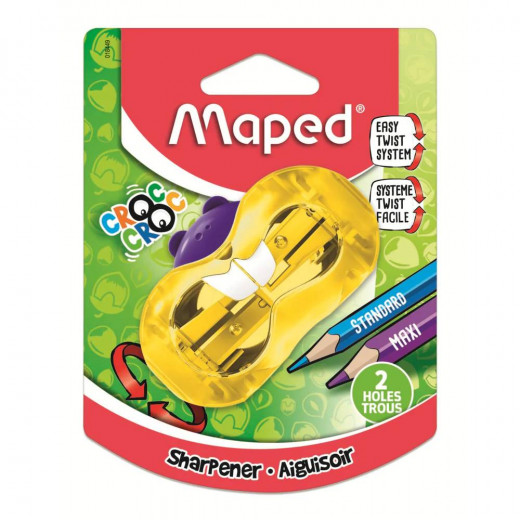 Maped Pencil Sharpener, 2 Holes, Hamster Design