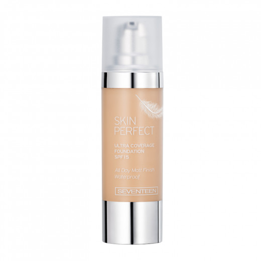 Seventeen Skin Perfect Ultra Coverage Waterproof Foundation, Shade Number 01, 30 Ml