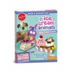 Klutz Sew Felt Ice Cream Treats With Animal Faces