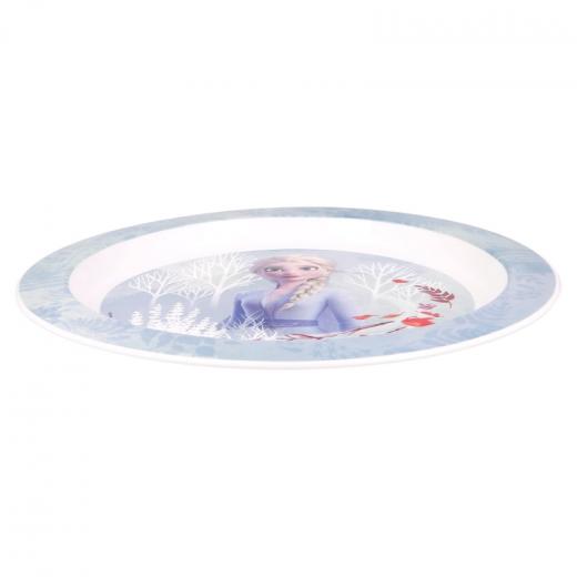 Stor Plastic Microwave Plate, Frozen Design