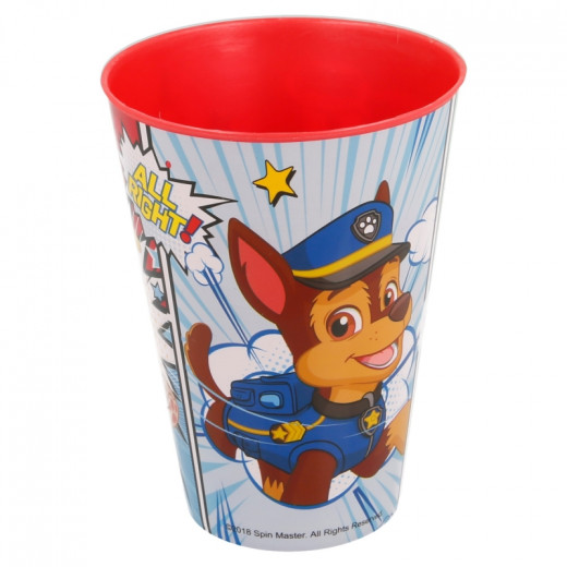 Stor Plastic Cup, Paw Patrol Design, 430 Ml