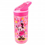 Stor Medium Tritan Bottle, Minnie Mouse Design, 620 Ml