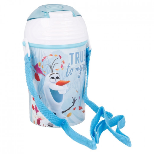 Stor Plastic Bottle With Security Cap, Frozen Design, 450 Ml