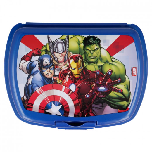 Stor Plastic Lunch Box, Avengers Design