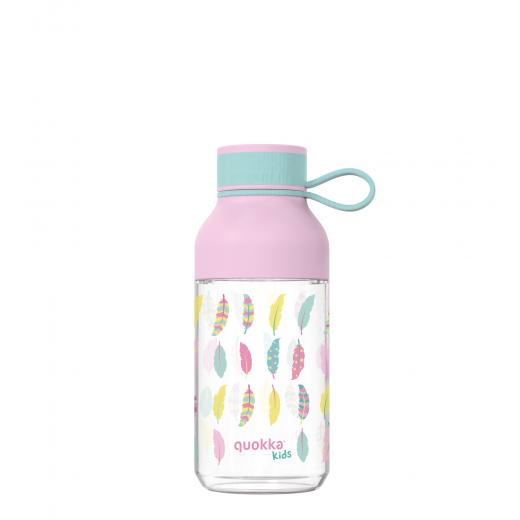 Quokka Kids Tritan Bottle With Strap, Pink Color, 430 Ml