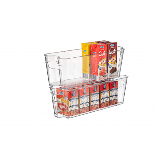 Clear Fridge Organizer, 320x110x100 Mm