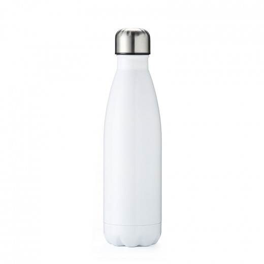 Thermos Water Bottle, White Color, 500 Ml