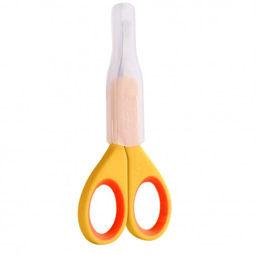 Chicco New Baby Nail Scissors, Orange