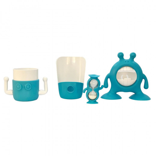 Prince Lionheart, Eye Family Bathroom Set For Kids, Blue Color