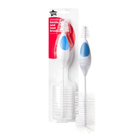 Tommee Tippee Essentials Bottle and Teat Brush, Blue