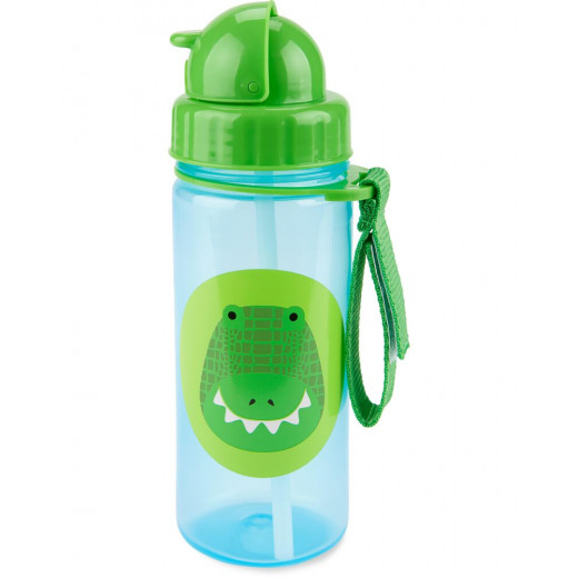 Skip Hop Zoo Straw Bottle, Crocodile Design