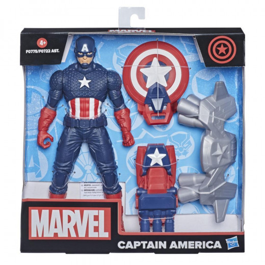 Hasbro Marvel Super Heroes and Villains Action Figure, Captain America