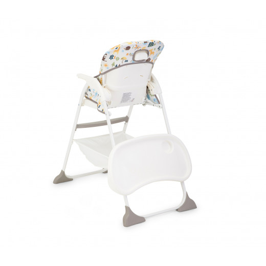 Joie mimzy snacker high chair alphabet