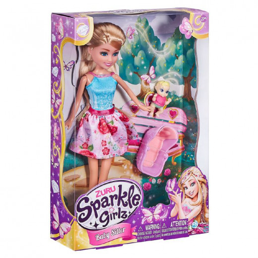 Zuru Sparkle Girlz Baby Sitter, 26 Cm