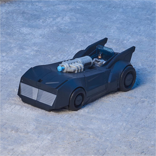 Spin Master Tech Defender Batmobile Transforming Vehicle with Launcher Launcherfor Kids