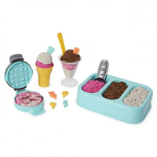 Spin Master Kinetic Sand Ice Cream Treats Playset