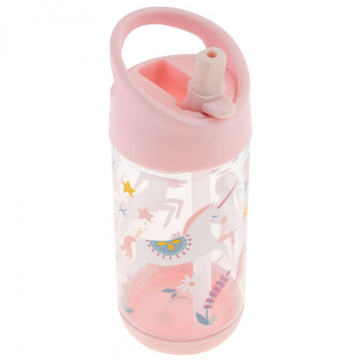 Stephen Joseph Flip Top Bottle, Unicorn Design