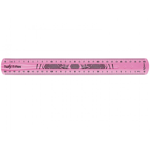 Maped 30 Cm Flex Study Ruler, Pink Color