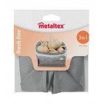 Metaltex Polyster Fresh Storage Basket, 12 X 12 Cm