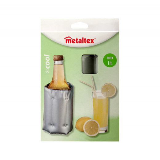 مبرد زجاجات بلاستيك، 39 × 20 × 2 سم من ميتالتكس